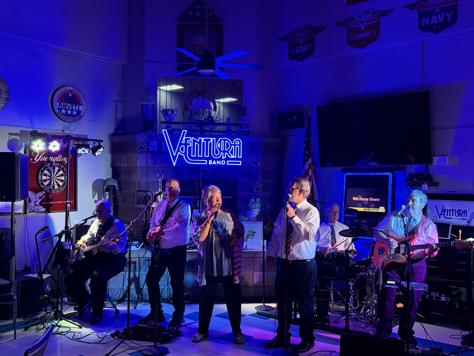 The Ventura Band performing