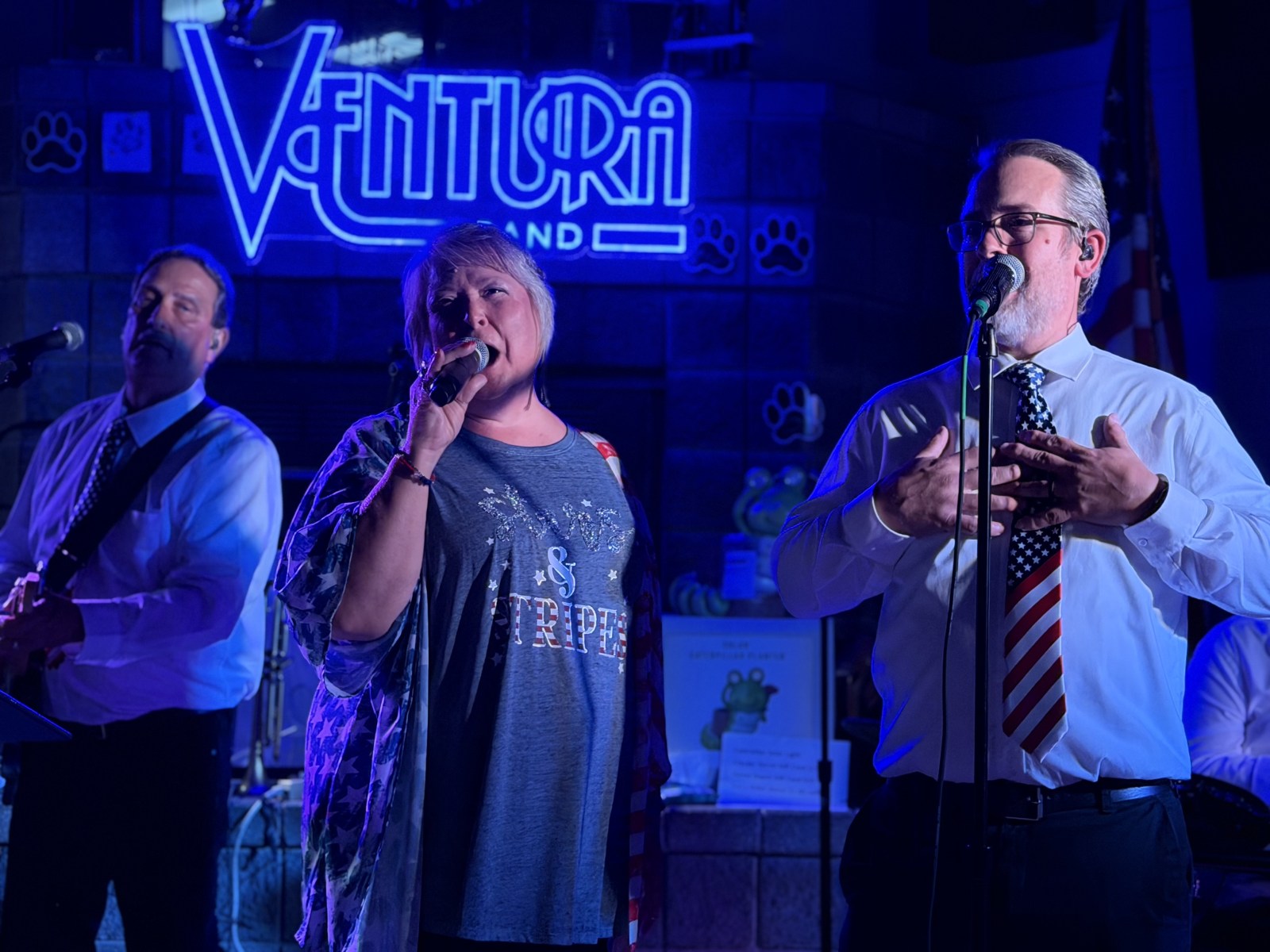 The Ventura Band performing